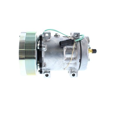 COMPRESOR DE AC AMERICAN AIR SD7H15SHD 8PK 24V 152MM MONTAJE DIRECTO TAPA GK 4840 4302 SANDEN - 1