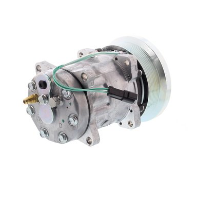 COMPRESOR DE AC AMERICAN AIR SD7H15HD 8PK 24V 132MM MONTAJE OREJAS TAPA GK 4487 4726 SANDEN - 4