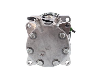 COMPRESOR DE AC AMERICAN AIR SD7H15 2A 12V 125MM MONTAJE OREJAS TAPA JD U4779 SANDEN - 3
