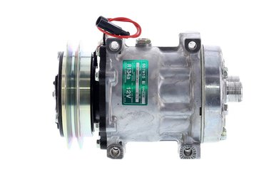 COMPRESOR DE AC AMERICAN AIR 7H15 1A 135MM MONTAJE DIRECTO TAPA MD FORD/NEW HOLLAND 8174 SANDEN - 1