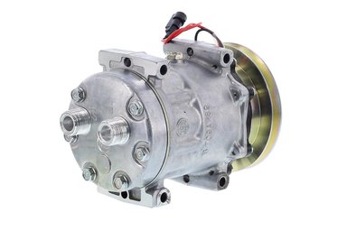 COMPRESOR DE AC AMERICAN AIR 7H15 1A 135MM MONTAJE DIRECTO TAPA MD FORD/NEW HOLLAND 8174 SANDEN - 4