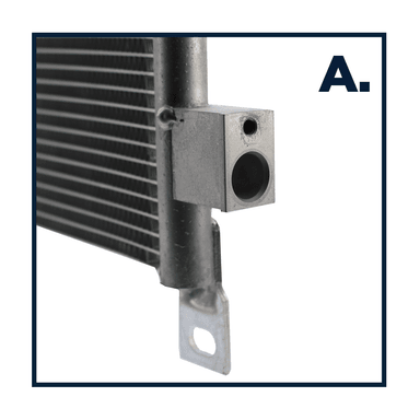 CONDENSADOR DE AC UNIVERSAL PARA NISSAN ROGUE 20-14 - 3