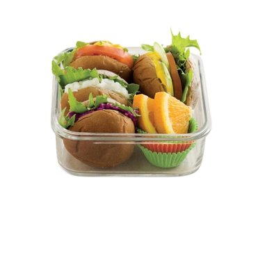 PACK DE 3 CONTENEDORES HERME TICO VIDRIO RECTANGULAR 420ML ALLEGRA - 4