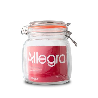 PACK DE 3 FRASCOS DE VIDRIO CON TAPA HERME TICA 1L ALLEGRA - 2
