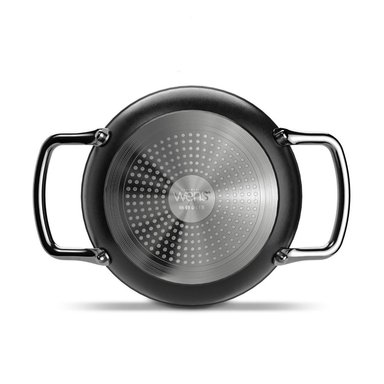 SET SARTENES Y PAILA ALUMINIO FORJADO BLACK 28 CM, 24 CM Y 16 CM - 10
