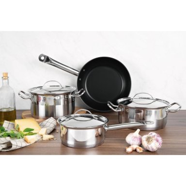 CACEROLA DE ACERO INOX. 20 CM 3,6 L TRAMONTINA PROFESIONAL. - 4