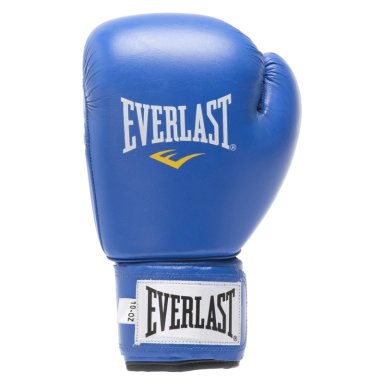 GUANTES BOXEO CUERO EVERLAST 9283546892 AMATEUR AZUL - 2