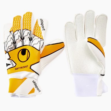 GUANTES ARQUERO UHL SOFT RESIST NA FLUOR/BL/NG - 1