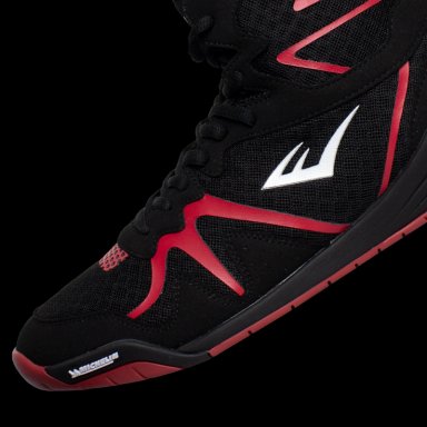 ZAPATILLAS DE BOXEO EVERLAST PIVT LOW TOP NEGRO/ROJO - 3
