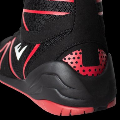 ZAPATILLAS DE BOXEO EVERLAST PIVT LOW TOP NEGRO/ROJO - 4