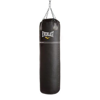 SACO DE BOXEO PESADO DE CUERO 100LB EVERLAST - EN COLOR NEGRO - 120 - 1