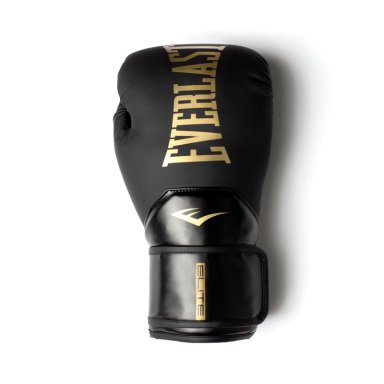 GUANTES BOXEO CUERO EVERLAST ELITE 2 NEGRO/ DORADO - 2