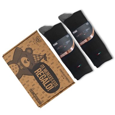 PACK DE 12 CALCETINES VESTIR BAMBÚ COBRE HOMBRE - 5