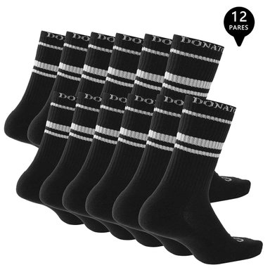 PACK DE 12 CALCETINES LARGOS DEPORTIVOS HOMBRE - 2