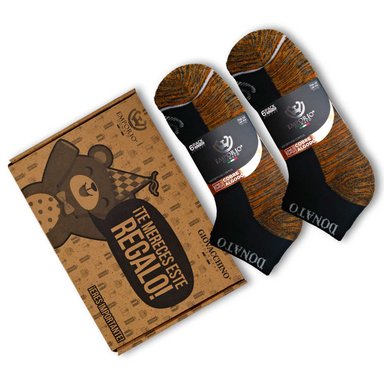 PACK DE 12 CALCETINES TOBILLEROS DEPORTIVOS COBRE HOMBRE - 5