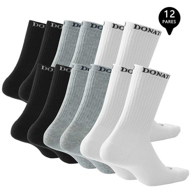 PACK DE 12 CALCETINES LARGOS DEPORTIVOS MUJER - 2