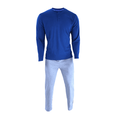 PIJAMA ALGODÓN HOMBRE GIOVACCHINO MULTICOLOR MANGA LARGA PACK 1 - 1