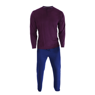 PIJAMA ALGODÓN HOMBRE GIOVACCHINO MULTICOLOR MANGA LARGA PACK 1 - 2