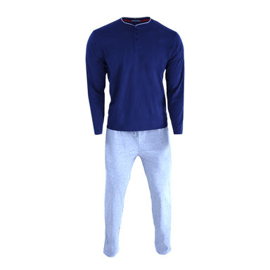 PIJAMA ALGODÓN HOMBRE GIOVACCHINO MULTICOLOR MANGA LARGA PACK 1 - 3