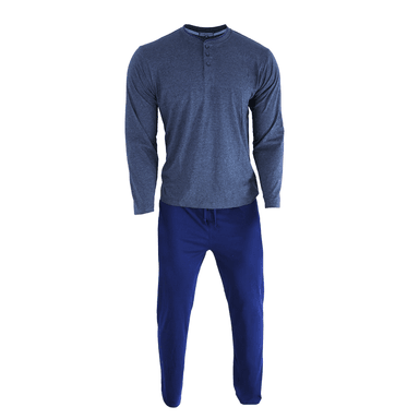 PIJAMA ALGODÓN HOMBRE GIOVACCHINO MULTICOLOR MANGA LARGA PACK 1 - 2