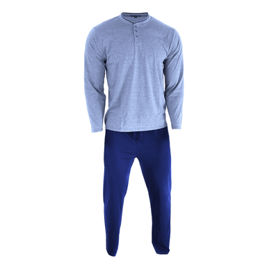 PIJAMA ALGODÓN HOMBRE GIOVACCHINO MULTICOLOR MANGA LARGA PACK 1 - 4