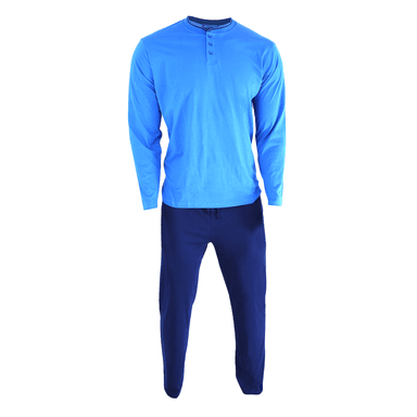 PIJAMA ALGODÓN HOMBRE GIOVACCHINO MULTICOLOR MANGA LARGA PACK 1 - 5