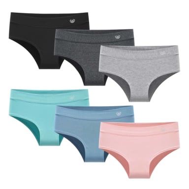 PACK DE 6 CALZONES BIKINI ALGODON  MUJER - 1