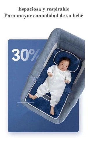 MECEDORA LUBABYCAS ELÉCTRICA RECLINABLE BLUETOOTH OSITO AZUL - 9