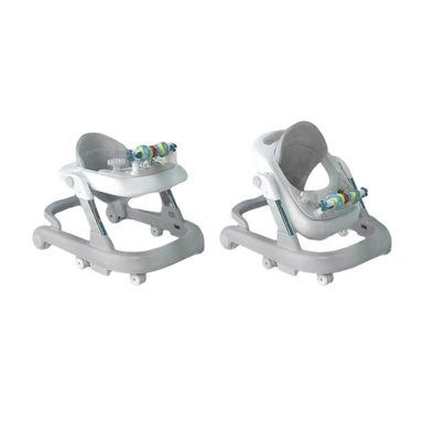 ANDADOR CAMINADOR LUBABYCAS MULTIFUNCIONAL 4 EN 1 GRIS - 1