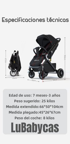 COCHE PASEO LUBABYCAS REVERSIBLE MULTIPOSICIONES MINNIE ROJO - 9