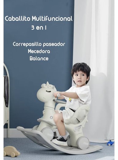 CORREPASILLO LUBABYCAS ANDADOR BALANCE 3 EN 1 CON ACCESORIOS ROSADO - 3
