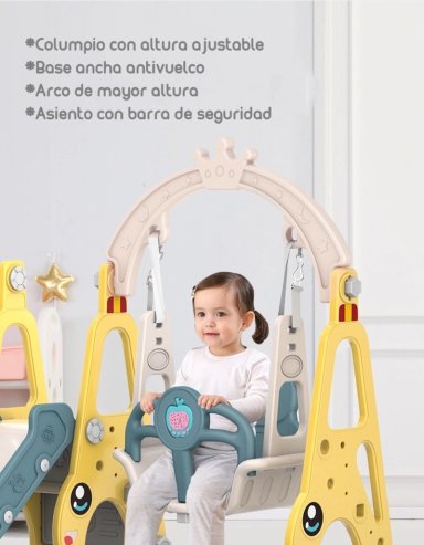 RESBALIN COLUMPIO 3 EN 1 LUBABYCAS GRIS - 3