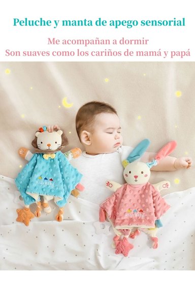 PELUCHE LUBABYCAS APEGO SENSORIAL ALGODÓN BELLA - 2
