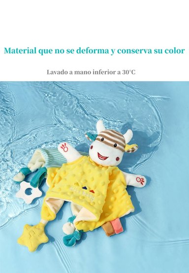 PELUCHE LUBABYCAS APEGO SENSORIAL ALGODÓN BELLA - 5