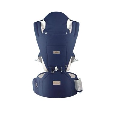 PORTABEBÉ LUBABYCAS ERGONÓMICO MULTIFUNCIONAL 3 EN 1 AZUL - 1