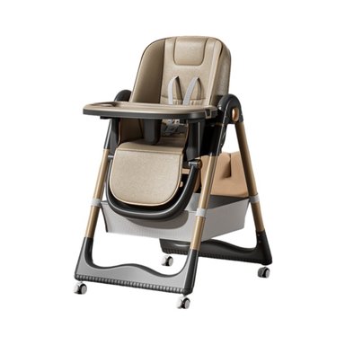 SILLA COMER LUBABYCAS RECLINABLE PLEGABLE CAFÉ - 1