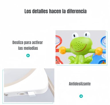 SILLA LUBABYCAS NIDO MECEDORA CON VIBRACIÓN Y MELODÍA ROSADO - 5