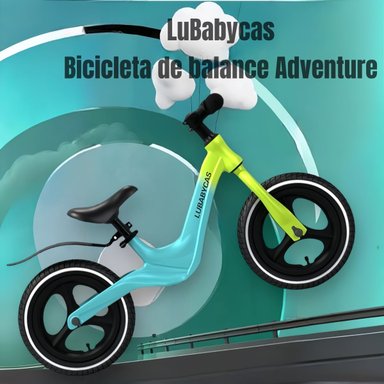 BICICLETA LUBABYCAS EQUILIBRIO ÚLTRA RESISTENTE VERDE - 2