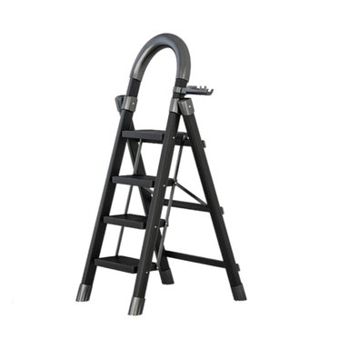ESCALERA DE ACERO LUBABYCAS PLEGABLE CON 4 ESCALONES BY - 1