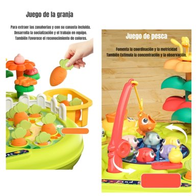 MESA DE ACTIVIDADES 9 JUEGOS BY LUBABYCAS - 4