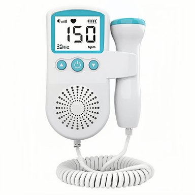 MONITOR LUBABYCAS FETAL DOPPLER LATIDOS CORAZÓN BEBÉ BY BLANCO - 1