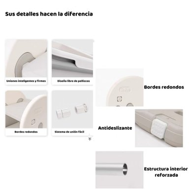 ESTANTE INFANTIL ORGANIZADOR DE JUGUETES ESPACIOSO LUBABYCAS - 6