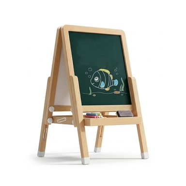 PIZARRA ATRIL DOBLE MAGNE TICA PLUMON CON ACCESORIOS 120CM - 1