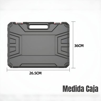 SET HERRAMIENTAS LUBABYCAS 17 TIPOS CAJA BY 105 PIEZAS - 4