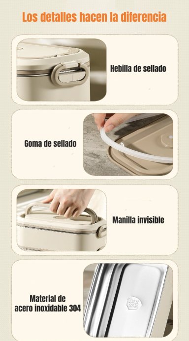 LONCHERA FIAMBRERA CALENTADORA MAS BOLSO TE RMICO LUBABYCAS - 7