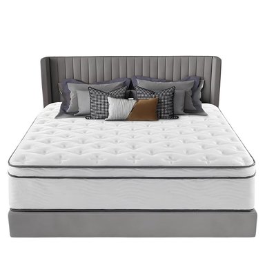 COLCHÓN LUBABYCAS NUBE266 KING COMPRIMIDO NUBE POCKET 180 X 200 X 30 CM - 1