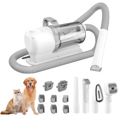 KIT ASEO ASPIRADORA CORTAPELOS PROFESIONAL 2 EN 1 MASCOTAS - 1