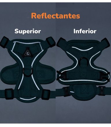 ARNE S PARA PERRO AJUSTABLE CON CORREA REFLECTANTES M - 7