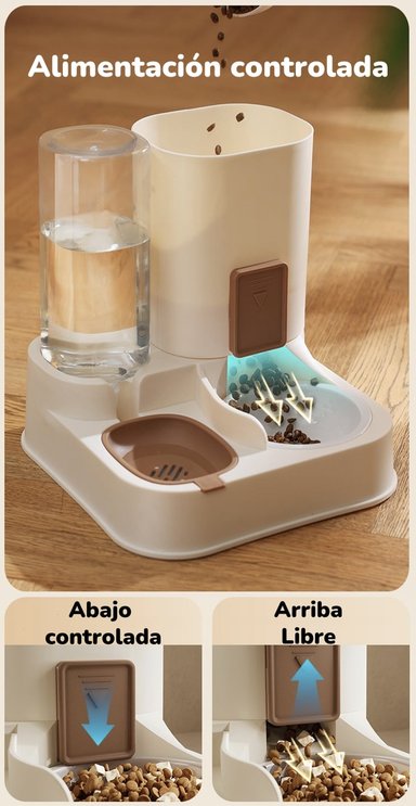 DISPENSADOR AUTOMATICO AGUA Y ALIMENTO 2 EN 1 BY LUBABYCAS - 7