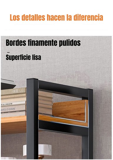 ESTANTE LIBRERO REPISAS DE 6 NIVELES 174CM BY LUBABYCAS - 3